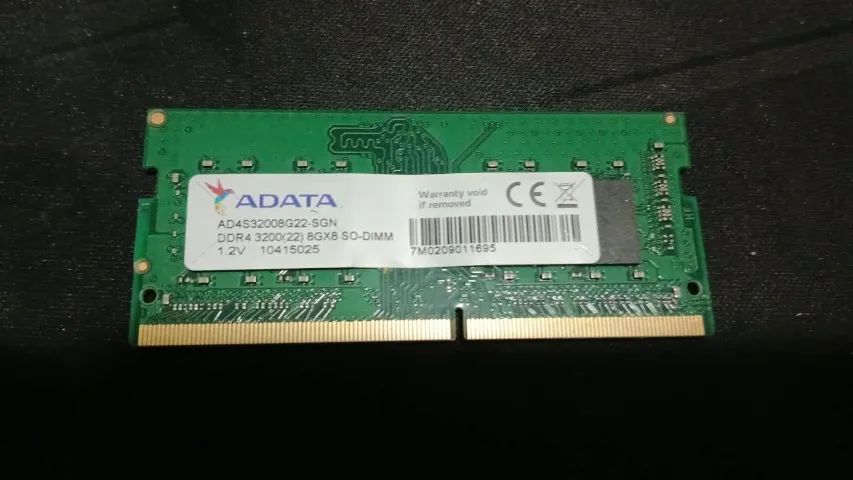 Memoria notebook Adata 8 GB 3200 mhz