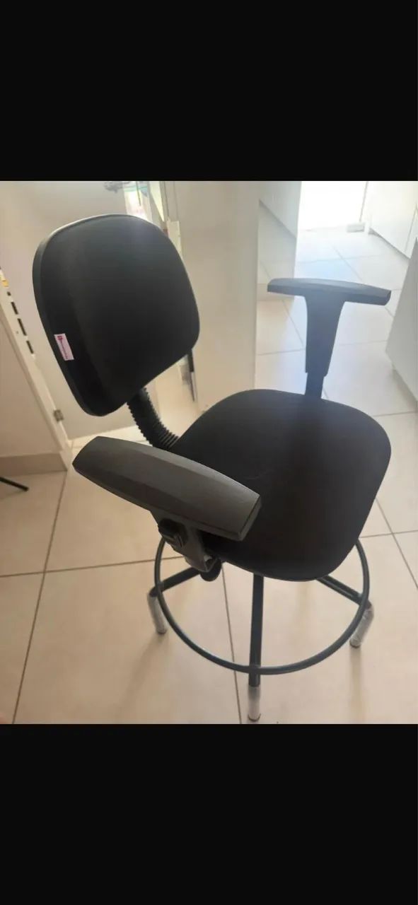 Cadeira giratória balcão - Foto 2