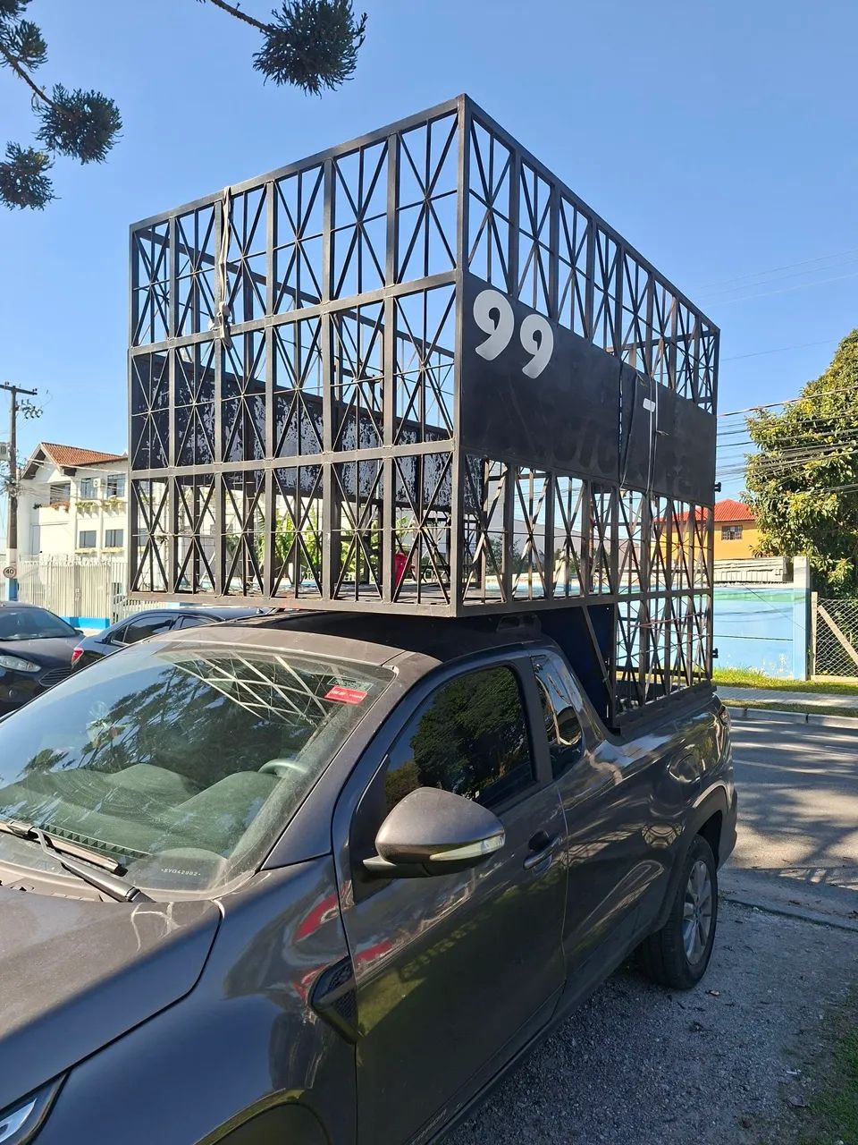 Gaiola de ferro para carga  - Foto 2