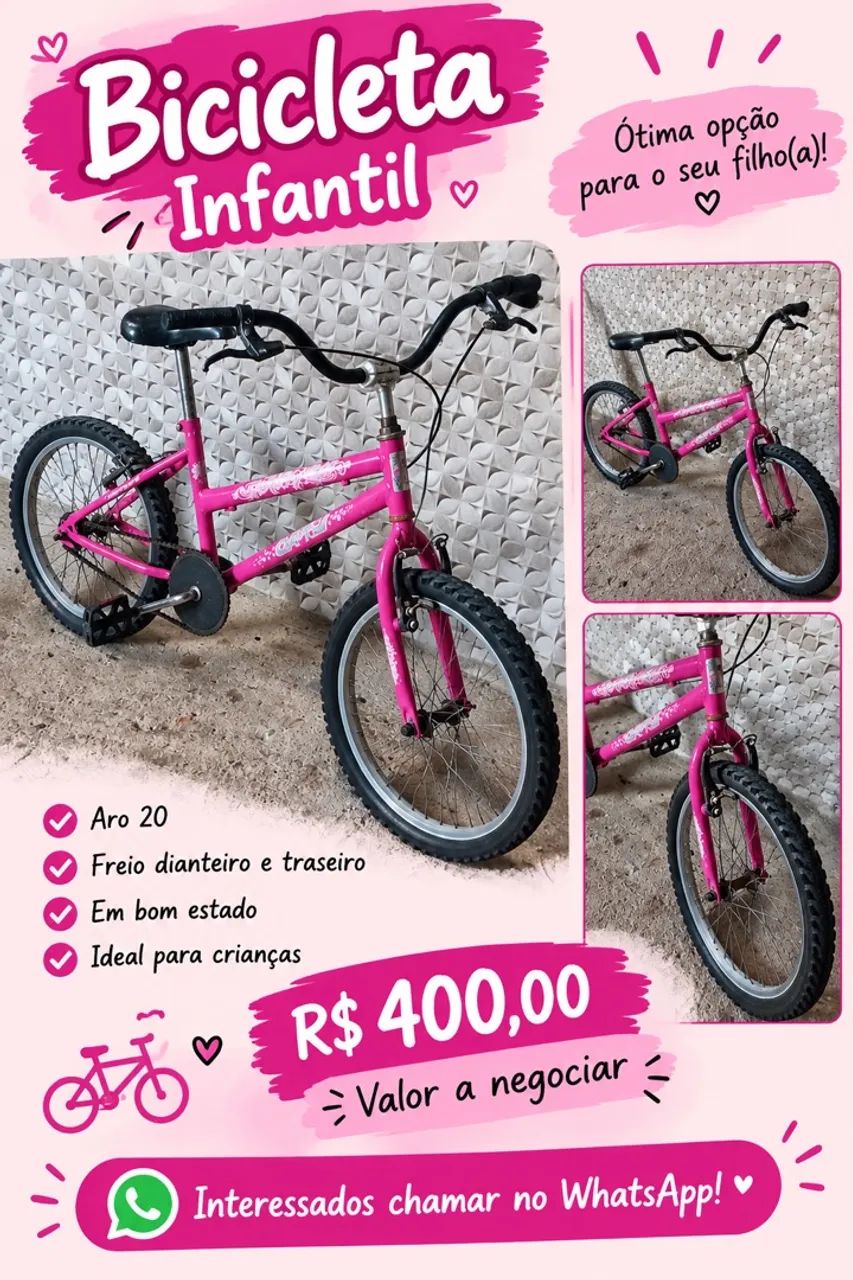 Bicicleta infantil  - Foto 3