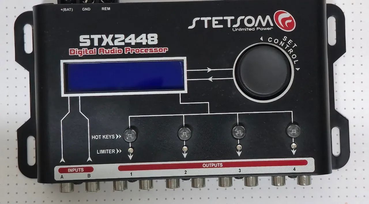 Processador crossover digital Stetsom STX 2448 - Foto 4