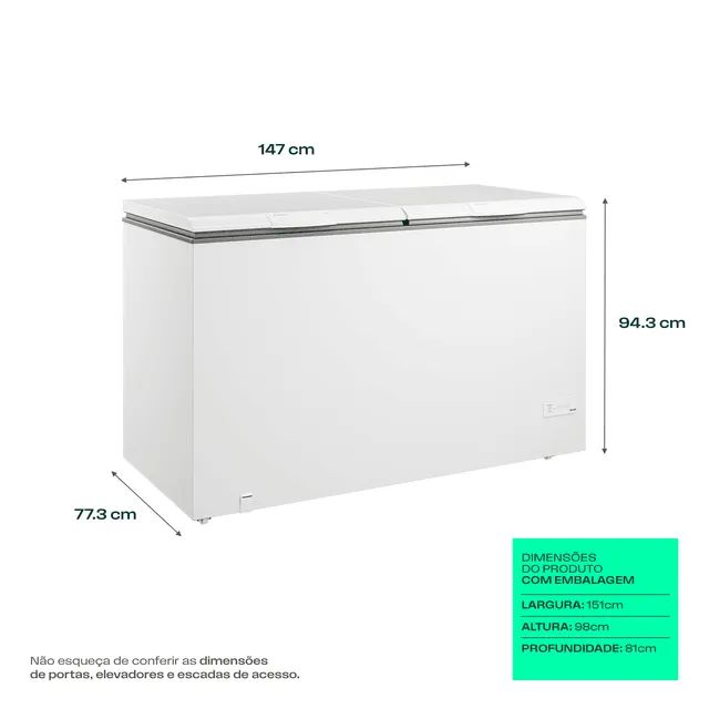 Freezer Horizontal 2 portas - Foto 5