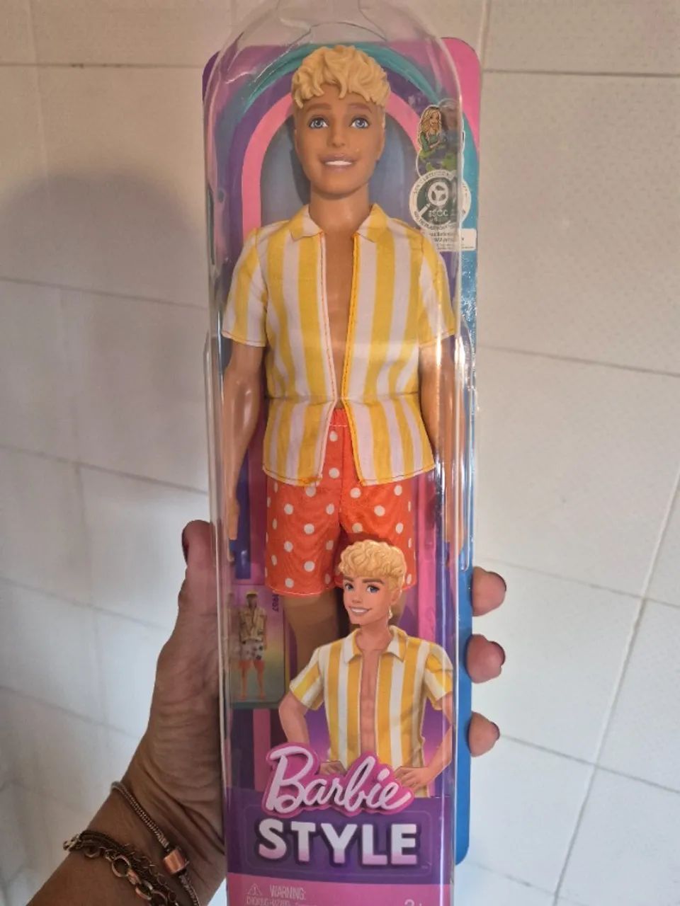 Ken Fashionistas #252 (Barbie Style 1987 / Ref. JJN66) da Mattel