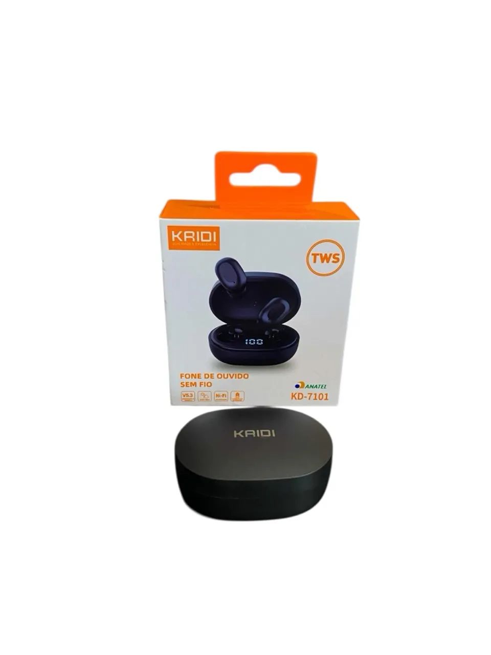 FONE DE OUVIDO BLUETOOTH KAIDI KD-7101 - Foto 2