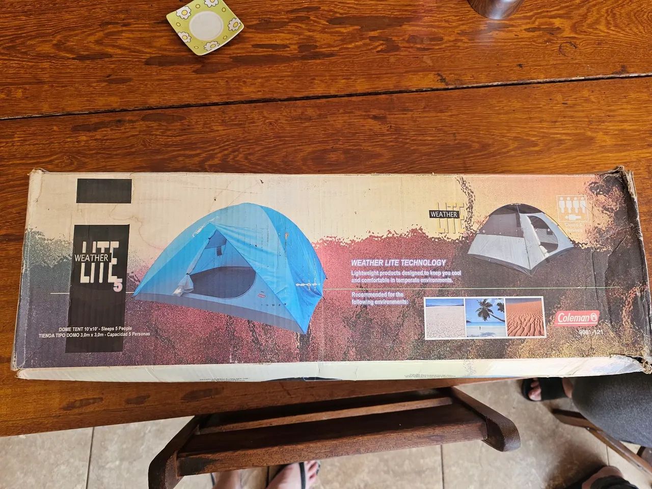 Barraca coleman 5 lugares - Foto 2