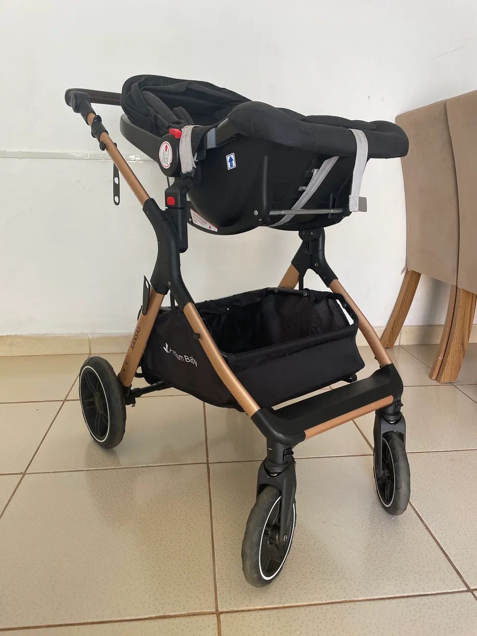 Carrinho de bebê 2 em 1  - Foto 2