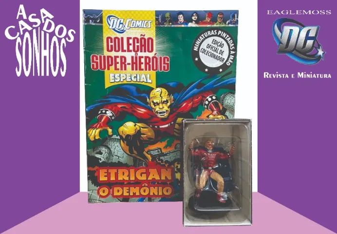 Coleçao de Miniaturas DC Eaglemoss Etrigran - Especiaç