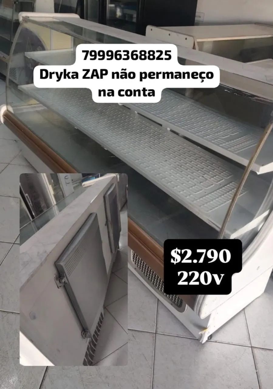 balcão expositor refrigerado