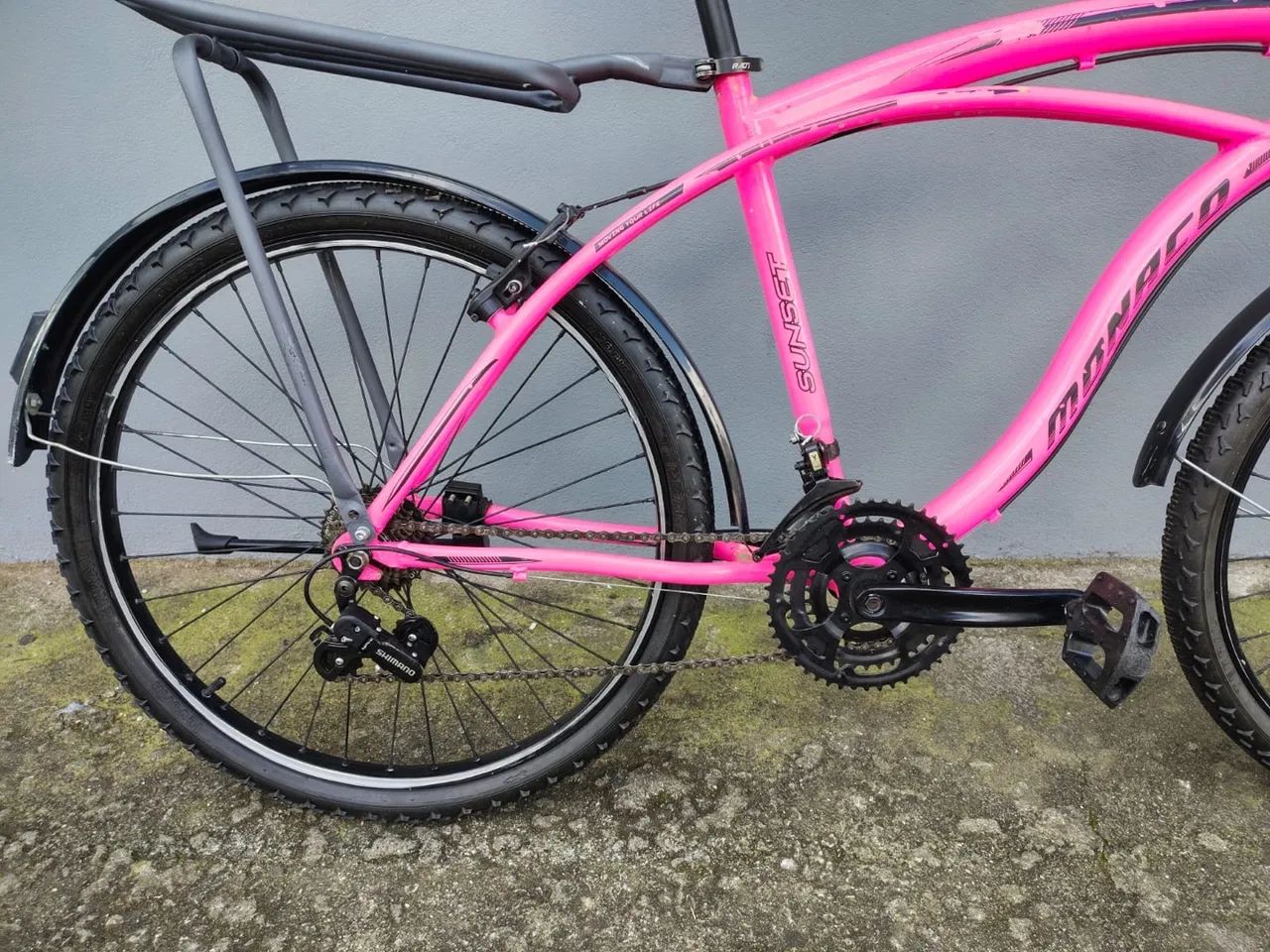Bicicleta Mônaco aro 26 toda em alumínio  - Foto 4