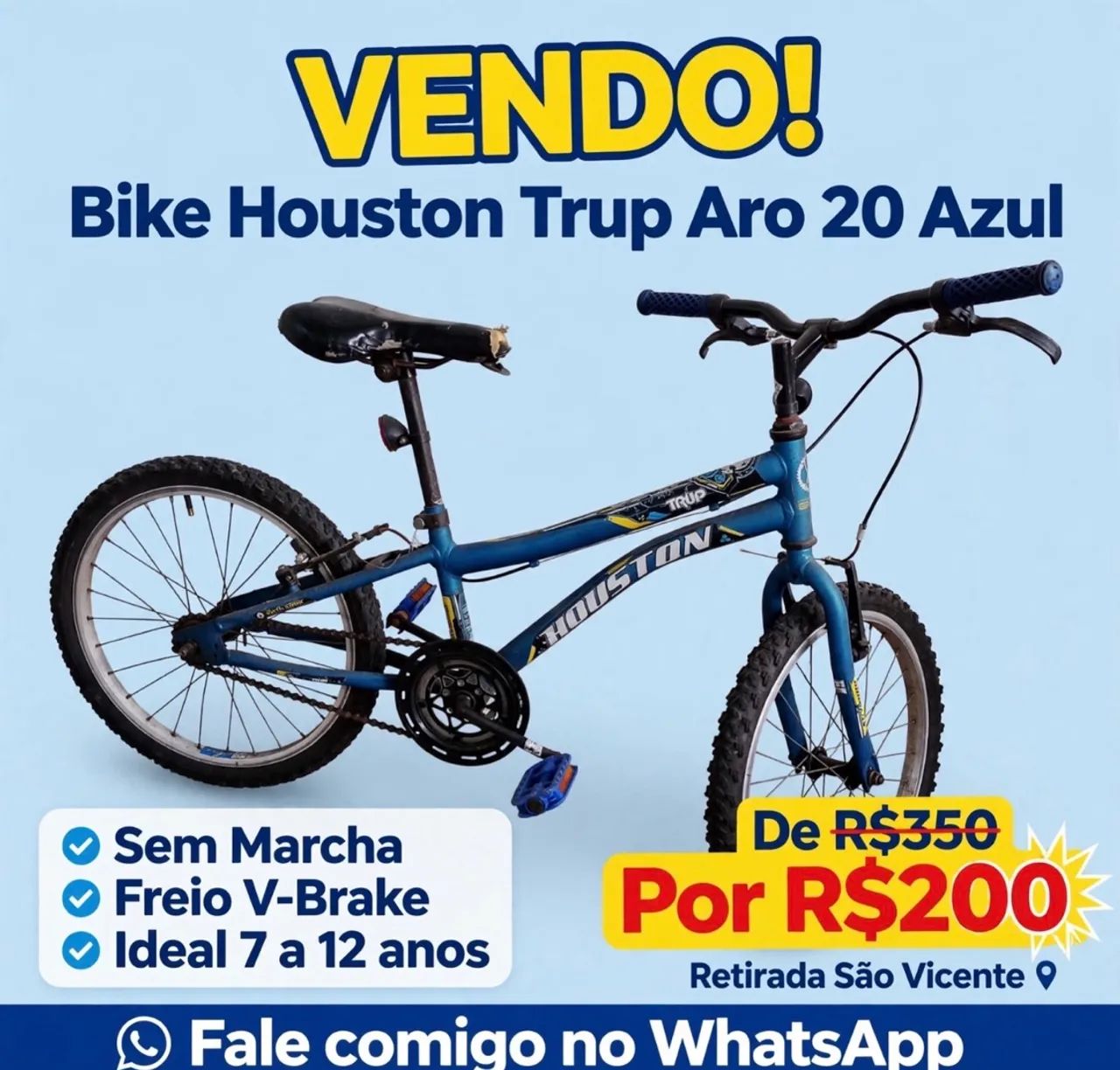 Bike Hounston Usada - Aro 20 