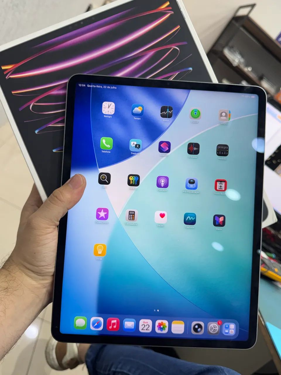 iPad M2 256GB - 12,9 polegadas 