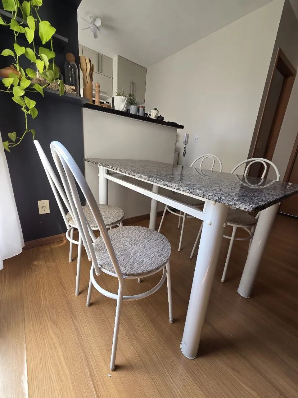 Mesa granito 4 lugares (ótimo estado) - Foto 2