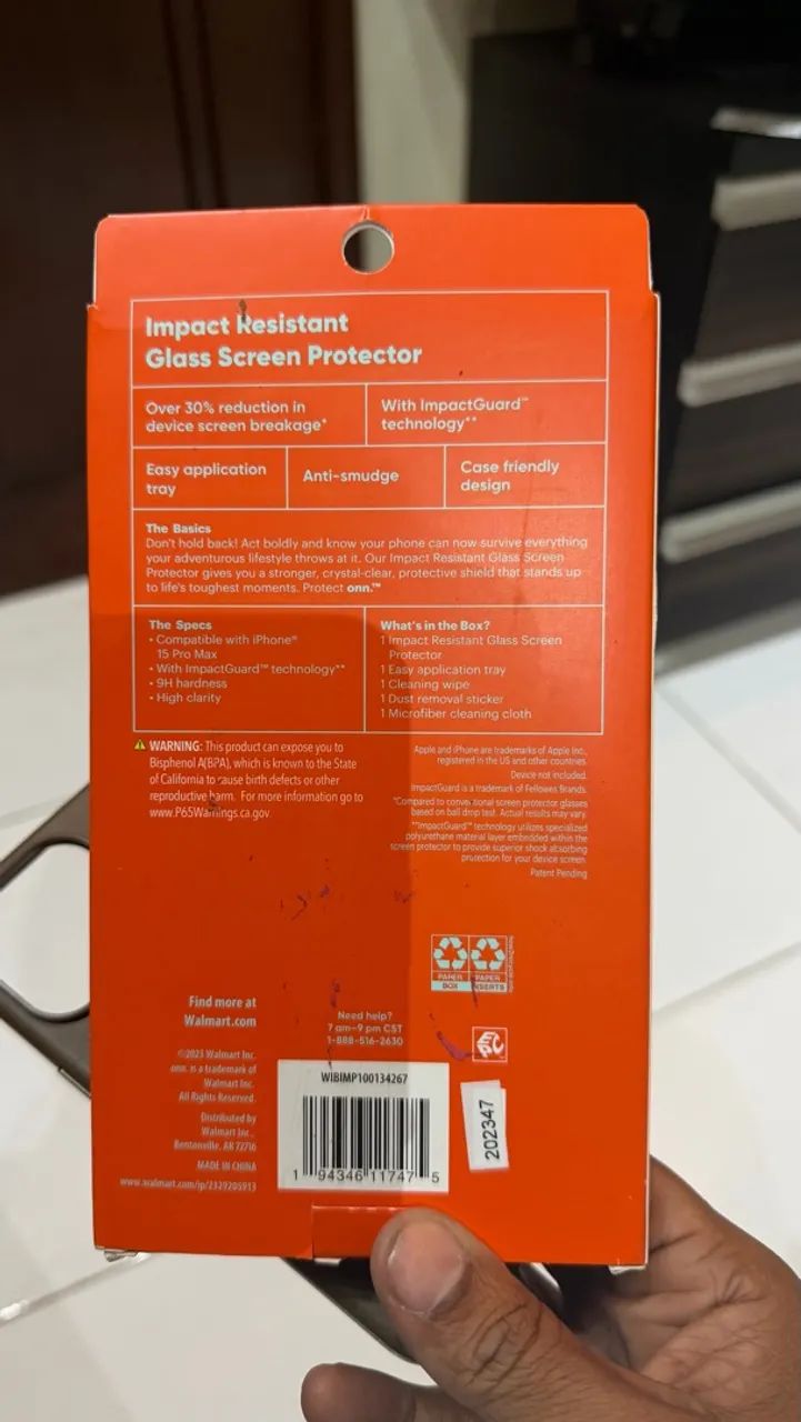 Capa de couro e película IPhone 15 pro Max - Foto 4