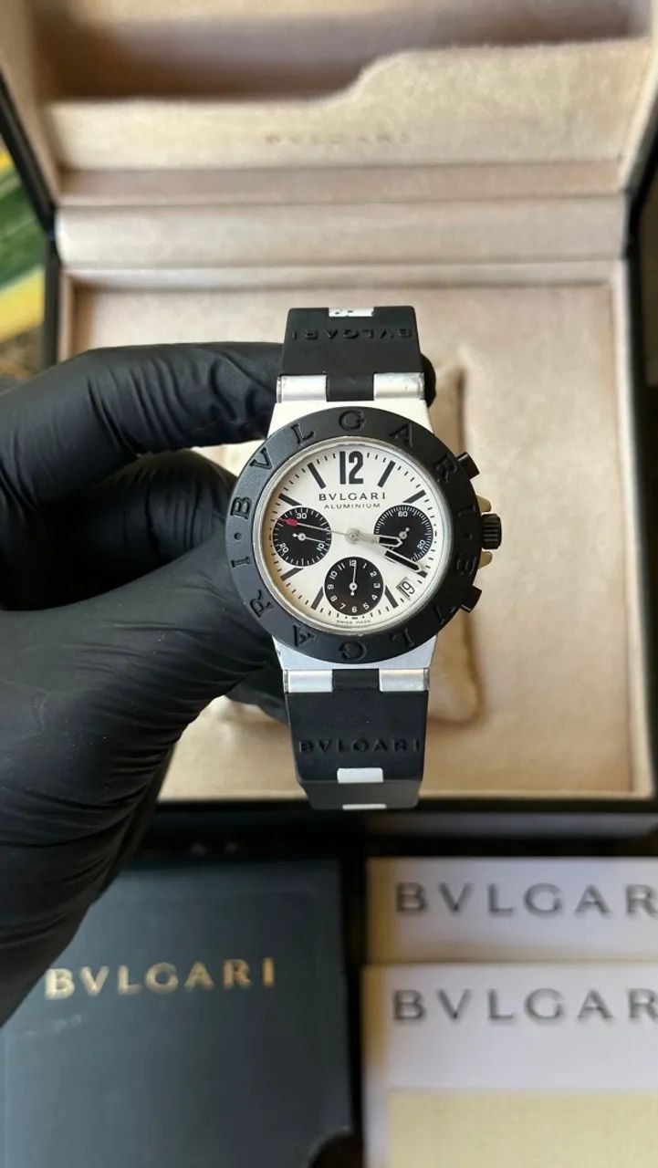Bvlgari aluminium 38mm