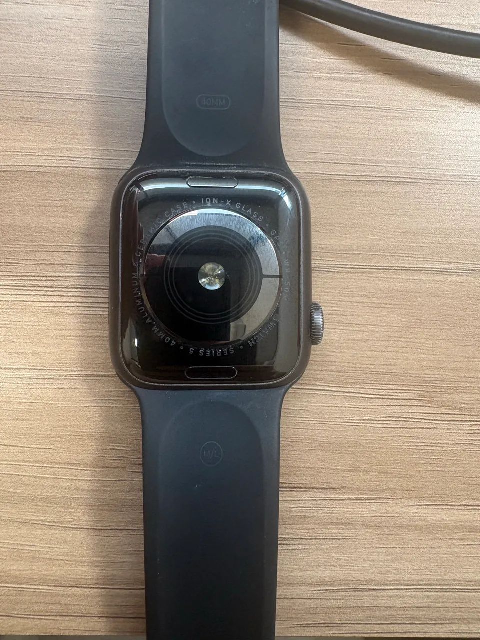 Apple Watch series 5 tela trincada