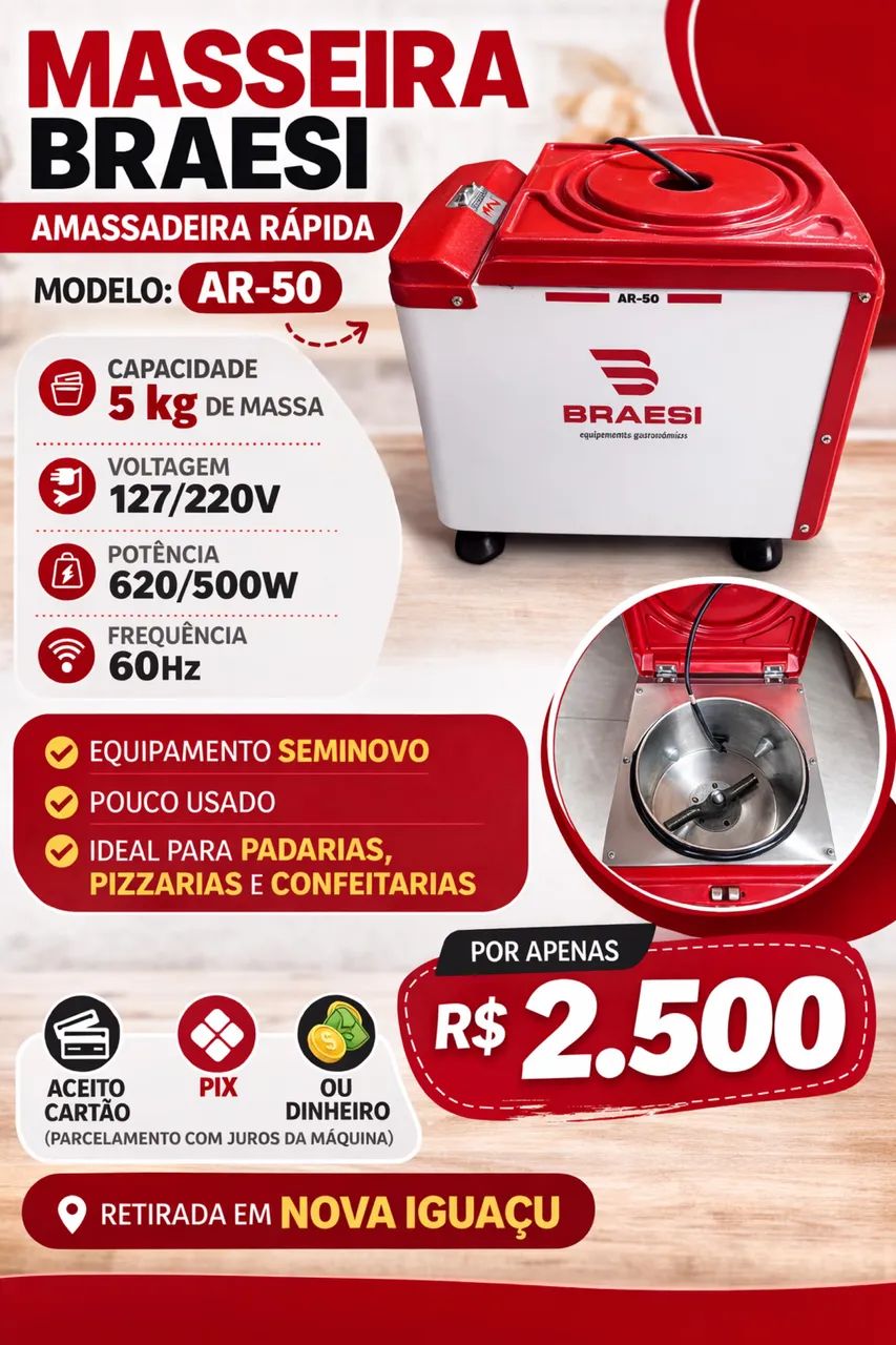 Masseira 5Kg - Foto 4