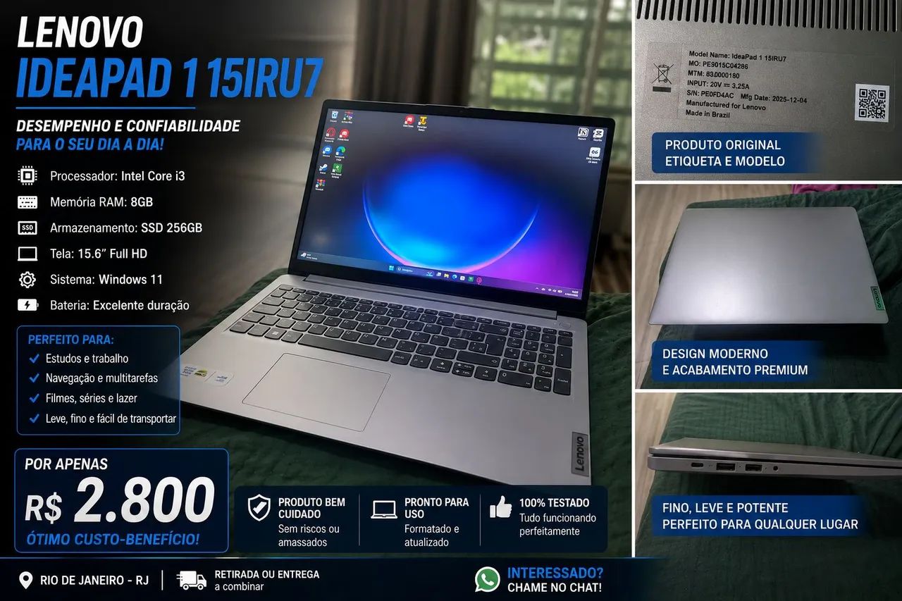 Notebook Lenovo 