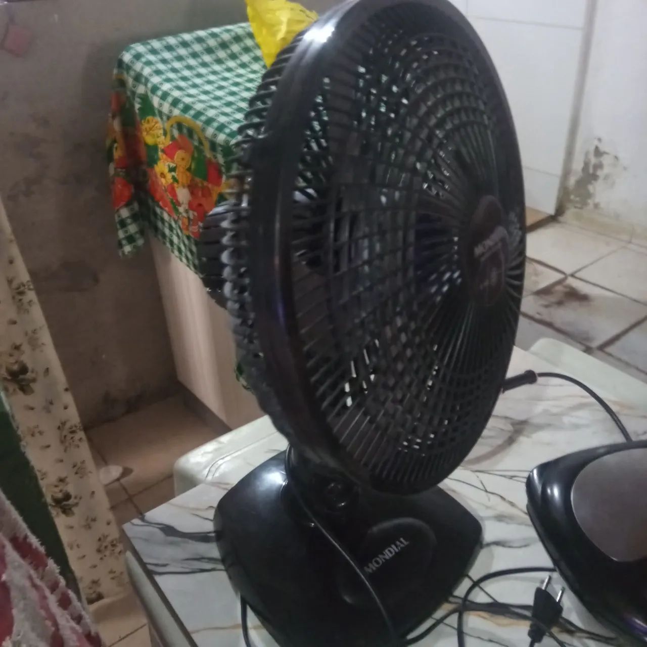Grill e ventilador 30cm funcionando - Foto 3