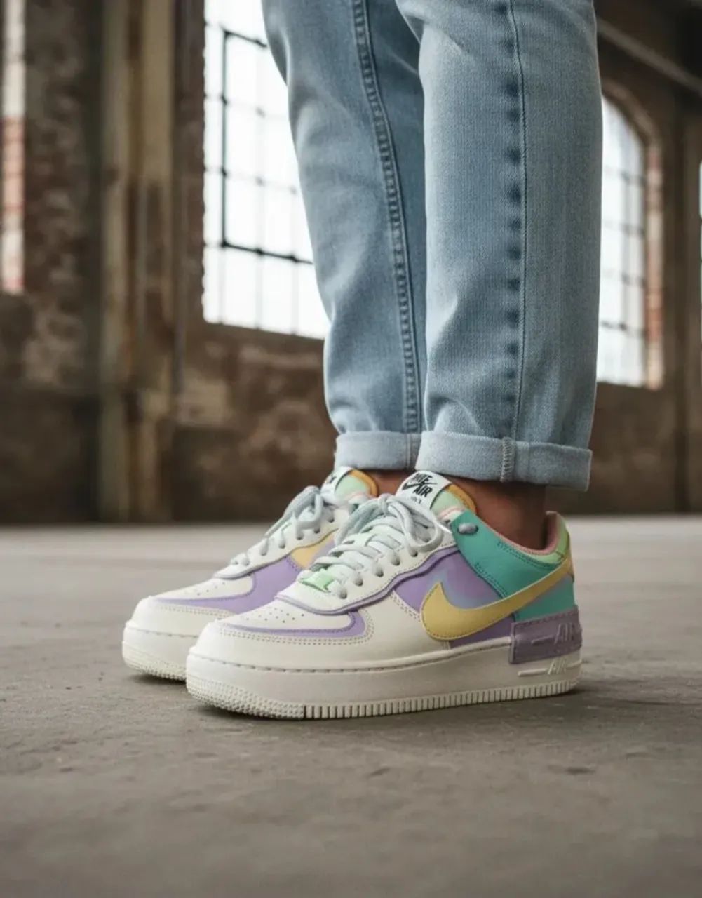 Tênis Nike Air force Shadow Feminino 34