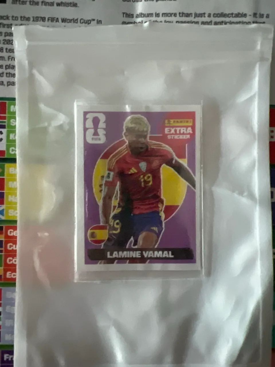 Figurinha Lamine Yamal  - Foto 3