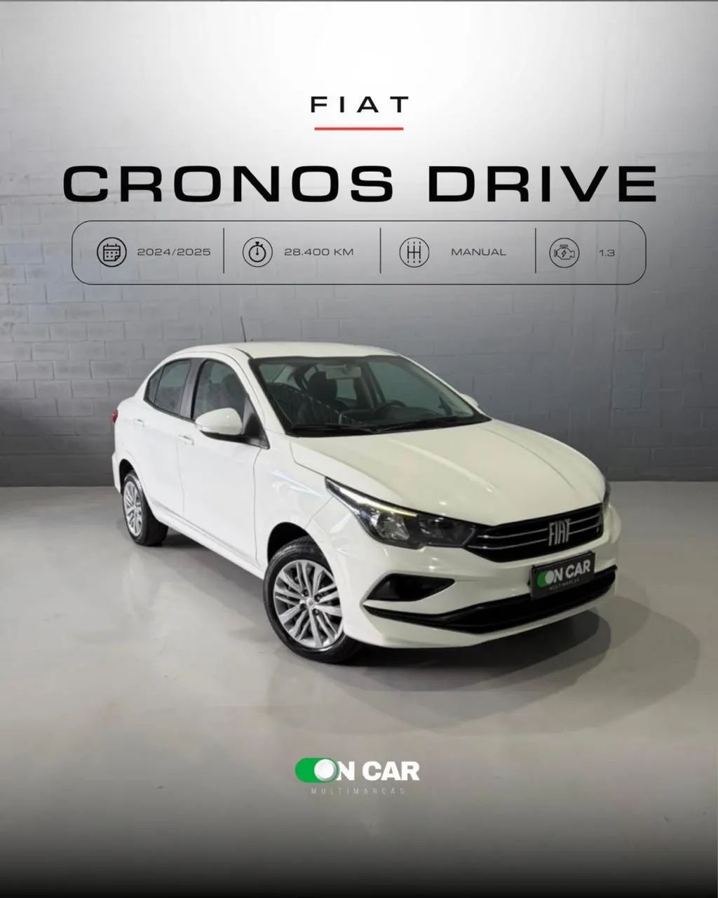 Fiat Cronos Drive 1.3 8V Flex 2025