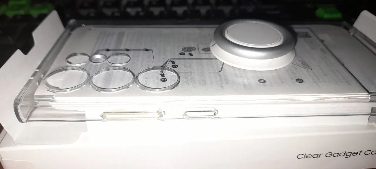 Capa clear gadget galaxy s24 ultra original samsung - Foto 5
