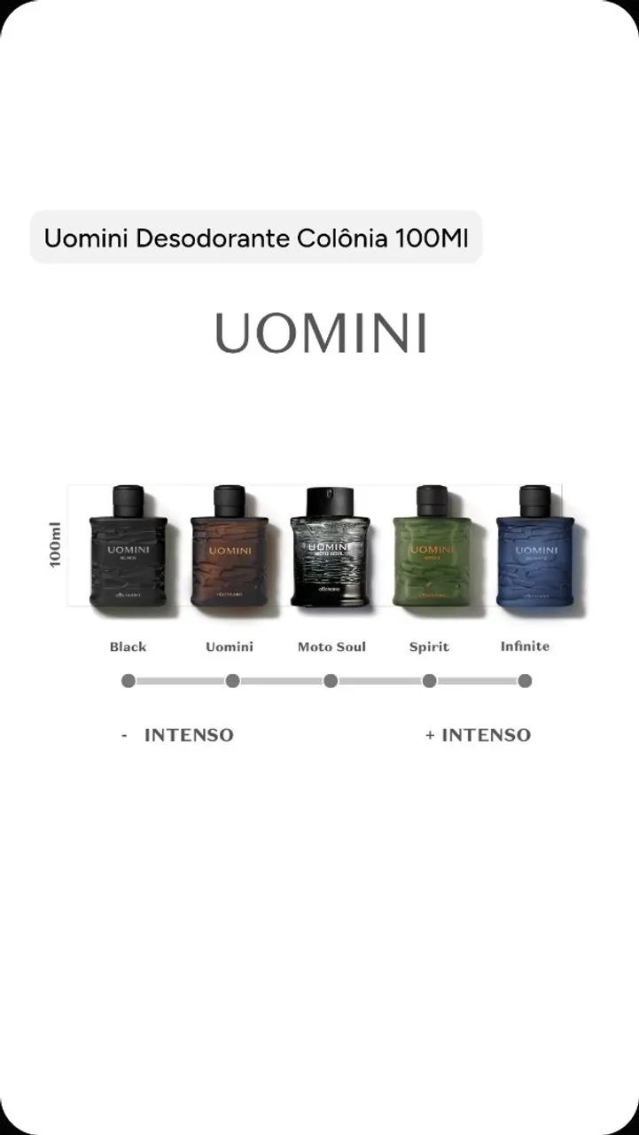 Uomini Desodorante Colônia 100Ml - Foto 3