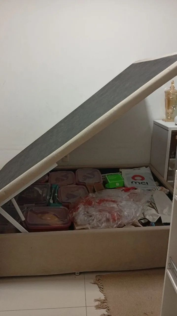 Cama box c/ baú - casal - Foto 2
