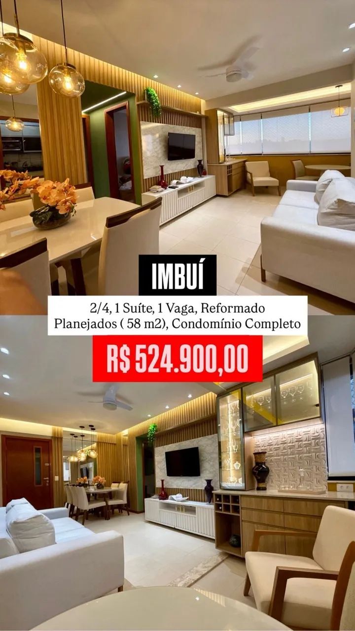 2/4 com suíte - Imbui