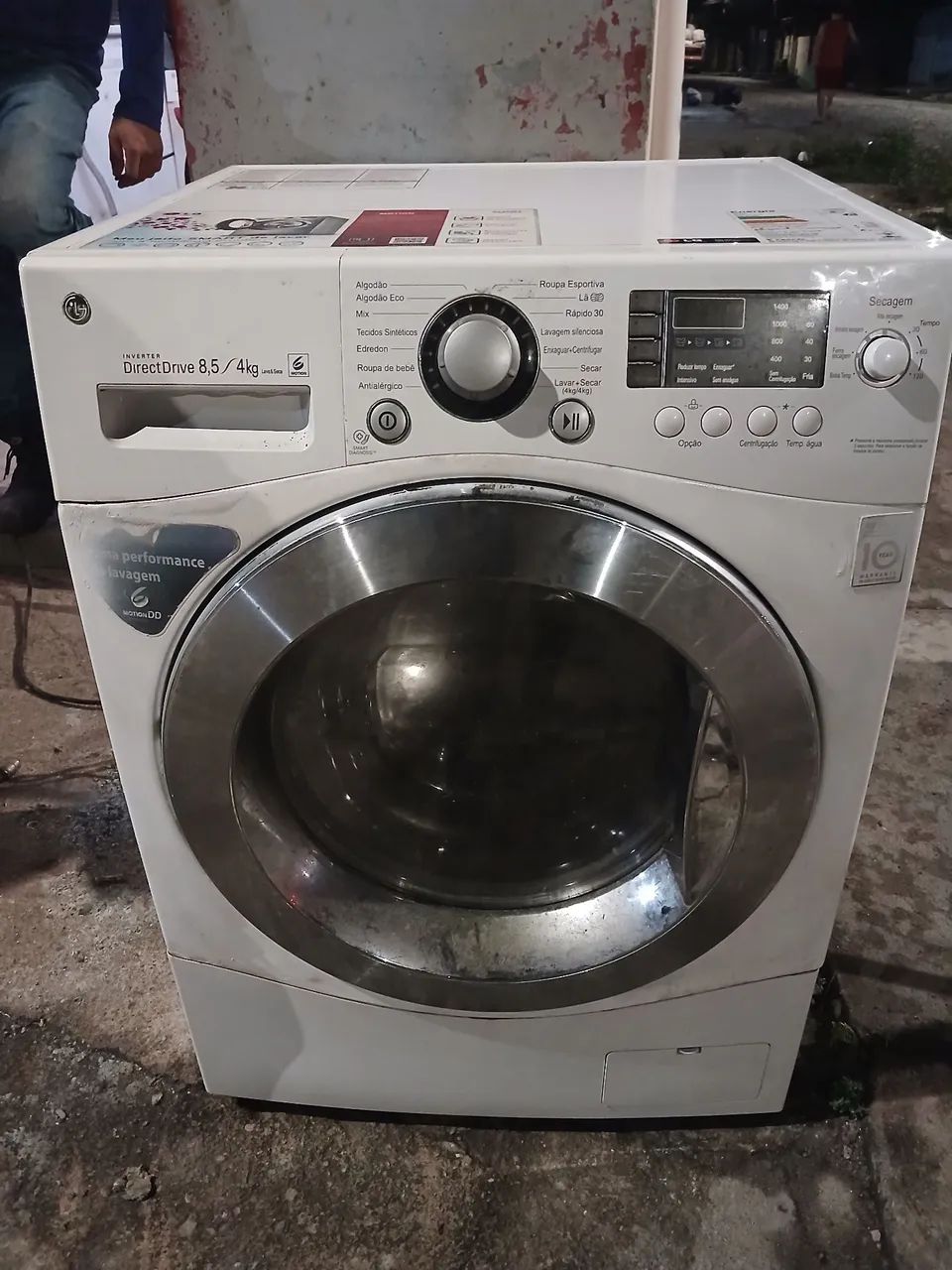 Lava e seca LG 8,5kg 