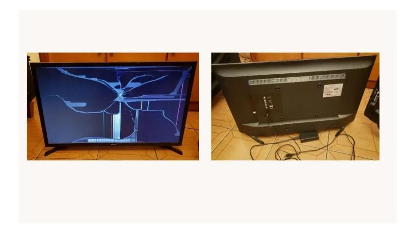 VENDO LOTE COM 2 TVs SAMSUNG PARA PEÇAS OU REPARO - Foto 3