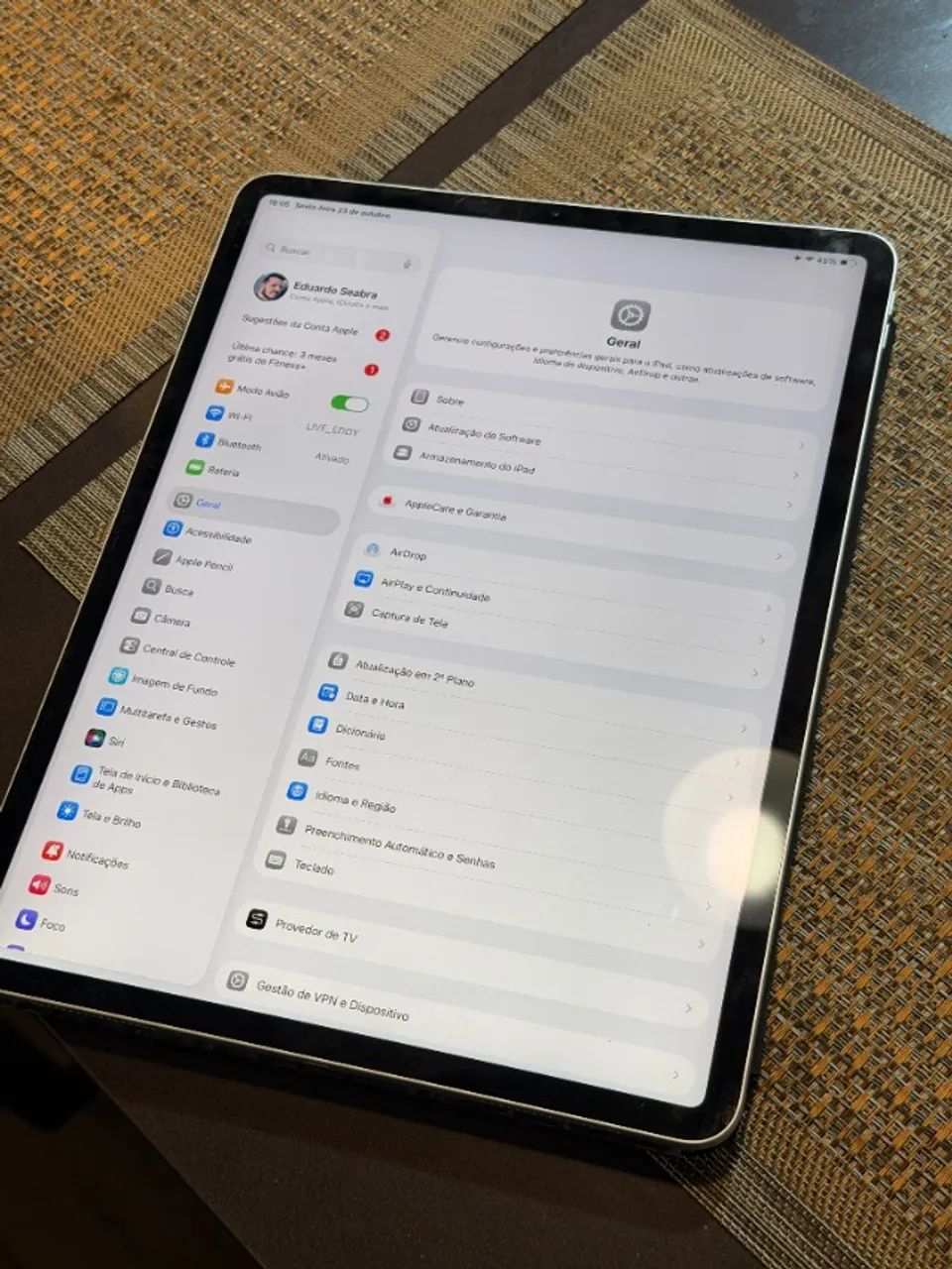 iPad Pro 12.9 (3a Geração) 64gb - Com Capa - Foto 4