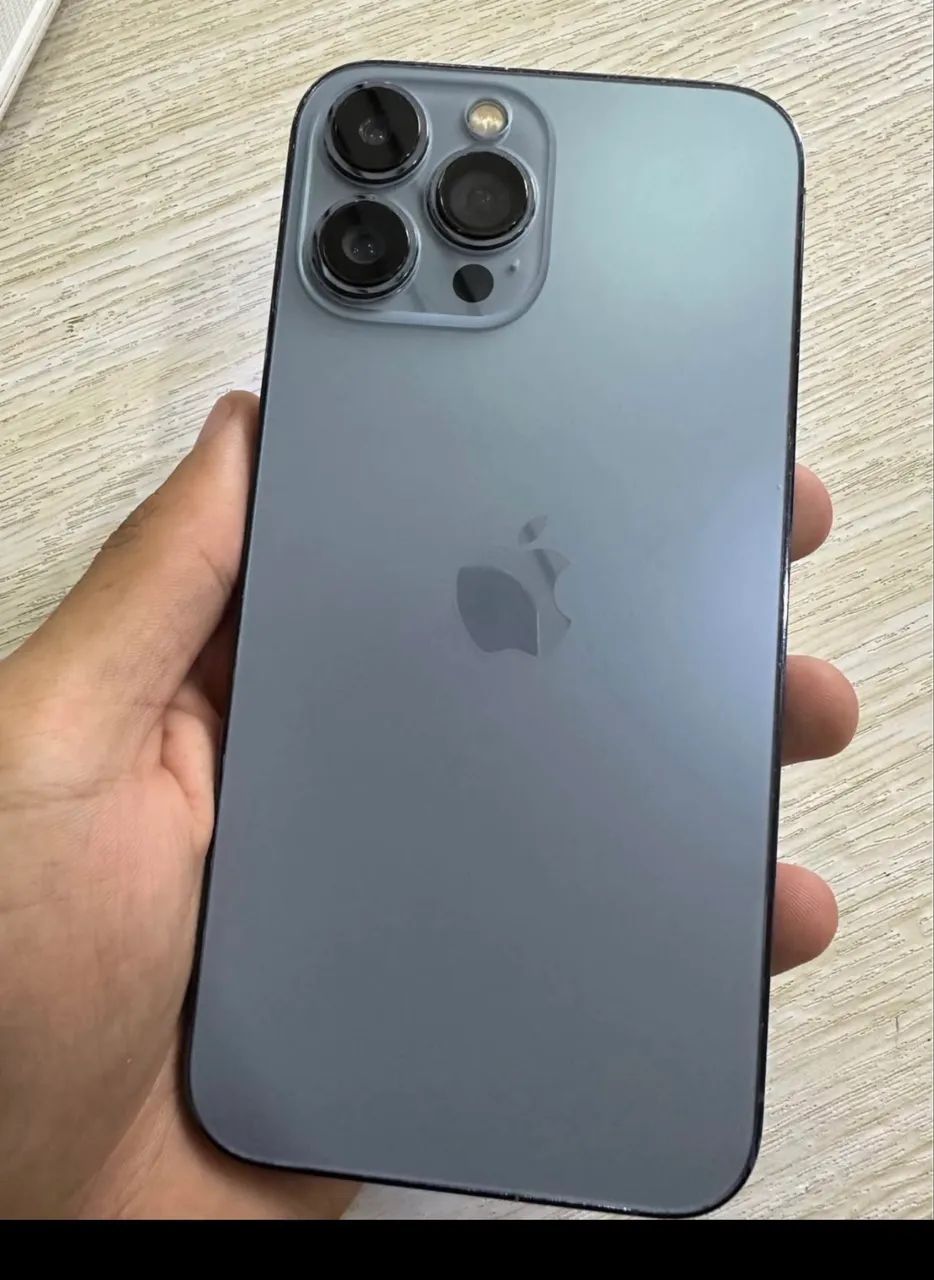 iPhone 13 pro max azul 128Gb 6 meses de garantia 