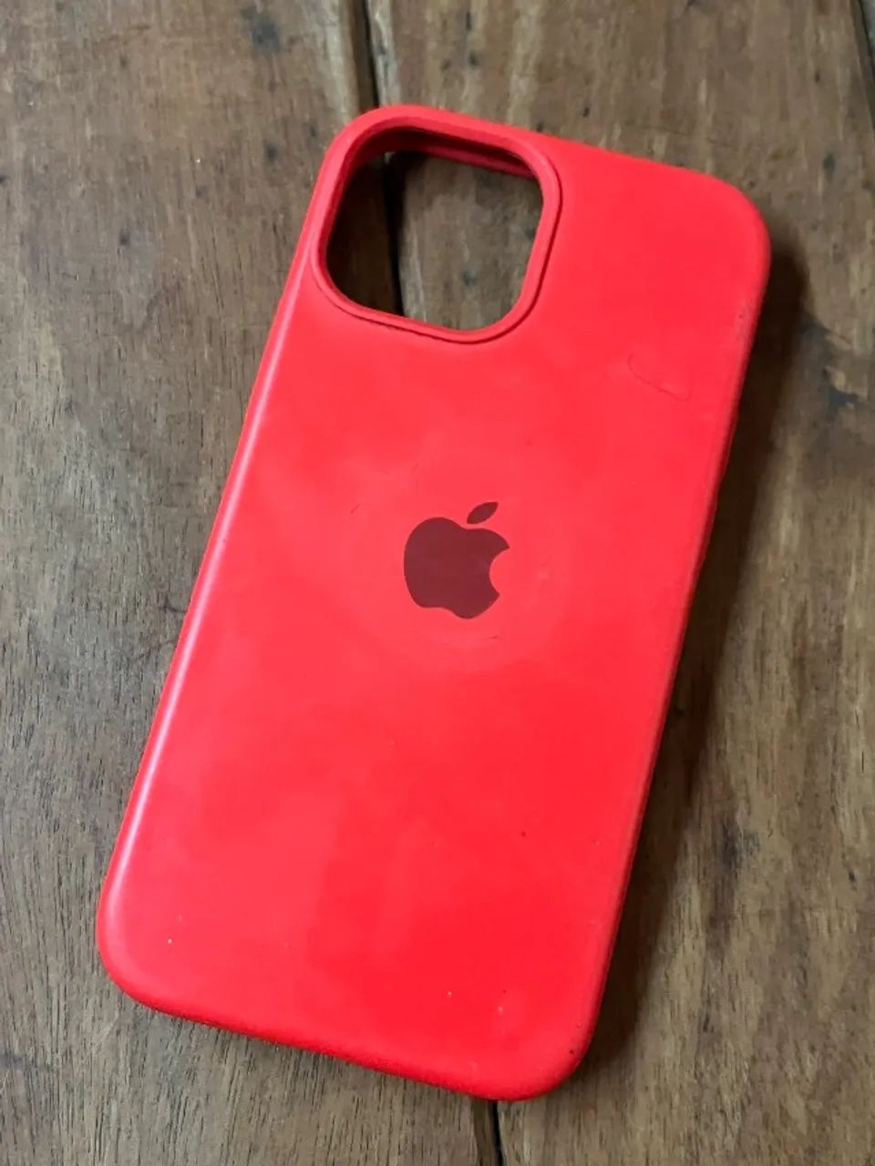 capa para iphone 13 mini vermelha