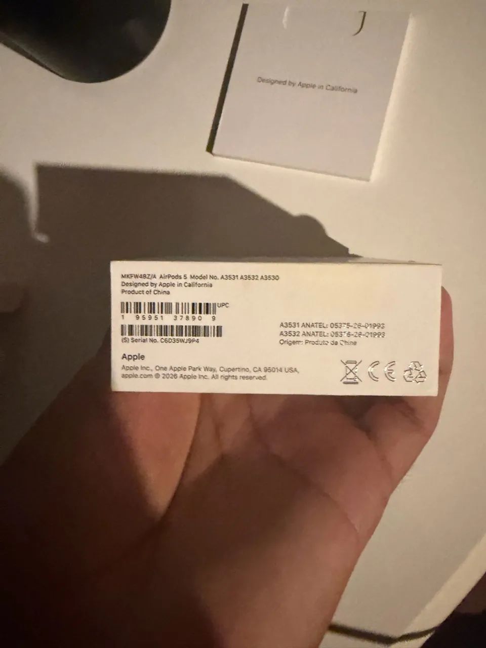 Airpods 5 - Com nota Fiscal - Foto 2