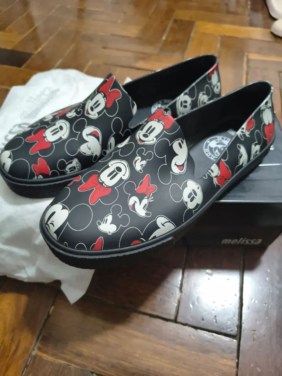 Melissa Slip on Mickey & Minnie