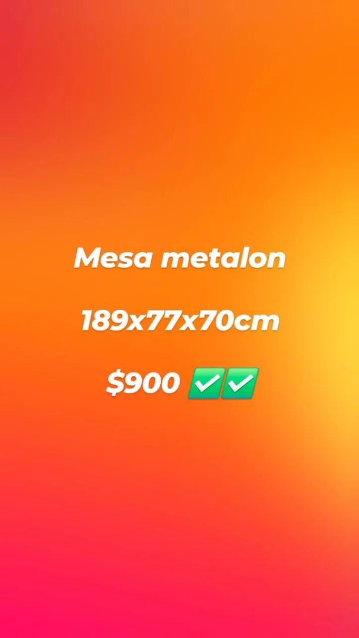 Mesa metalon - Foto 2