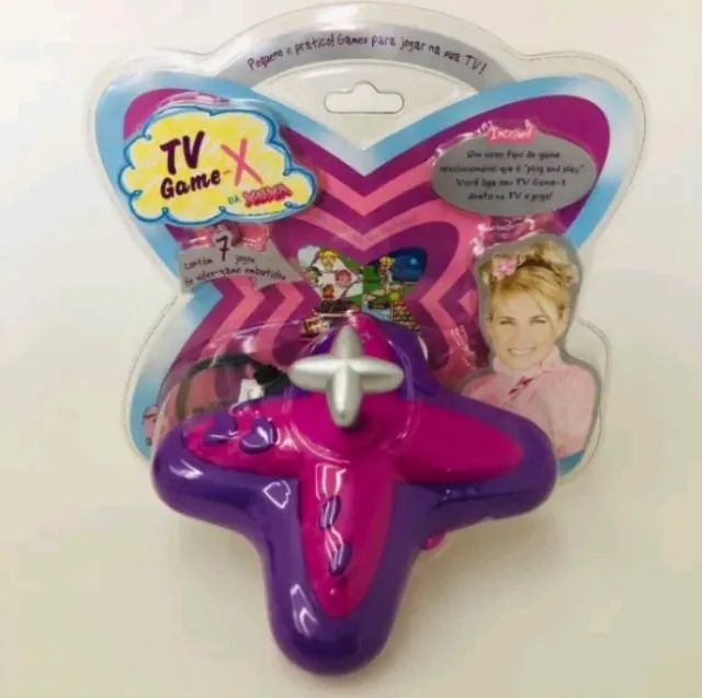 XUXA | RARO VIDEO-GAME TV GAME-X DA XUXA, ANOS 2000, PORTÁTIL PLUG