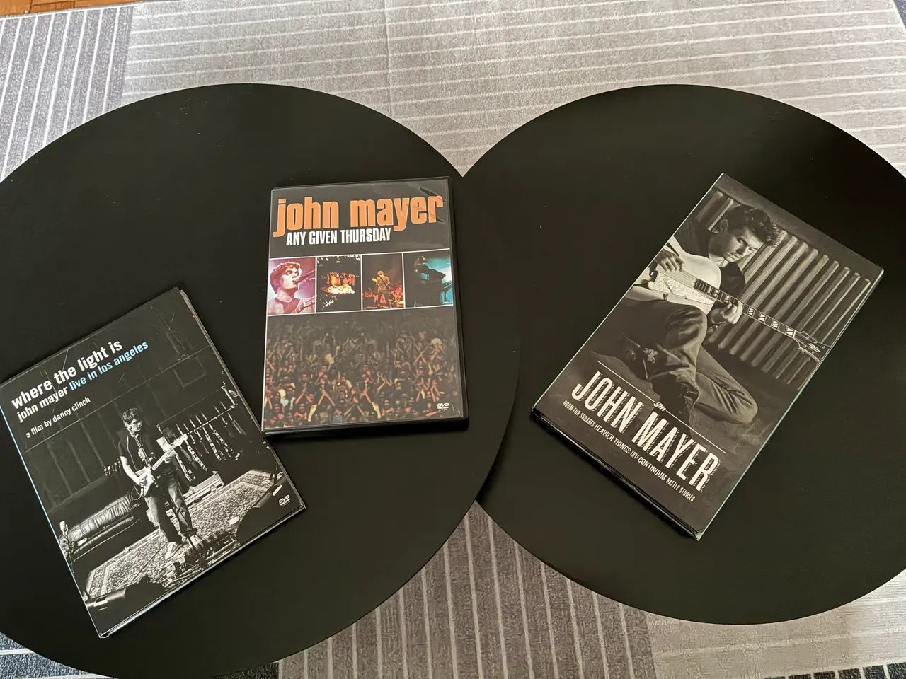 Coleção Cd e DVDs - John Mayer - Boxset + Any Given Thursday + Where The Light Is