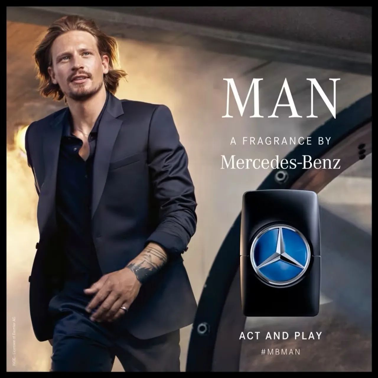 Perfume Mercedes Benz intense 100ml - Foto 4