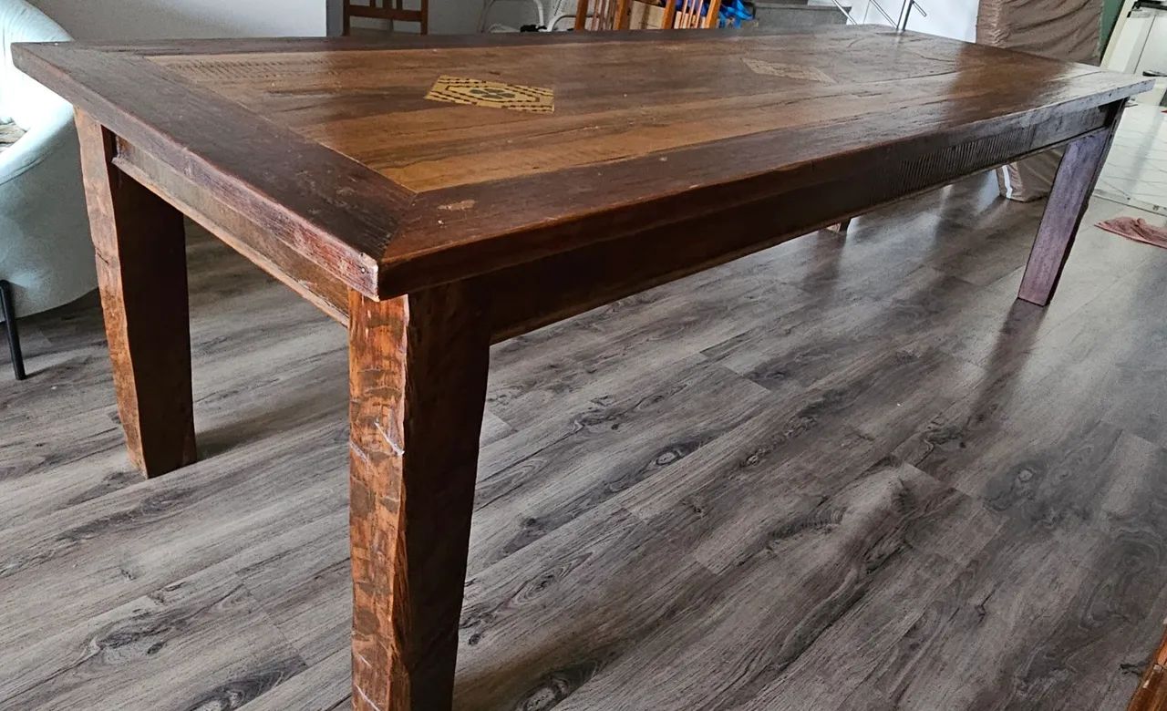 Mesa jantar rustica 12 lugares65581380801538121