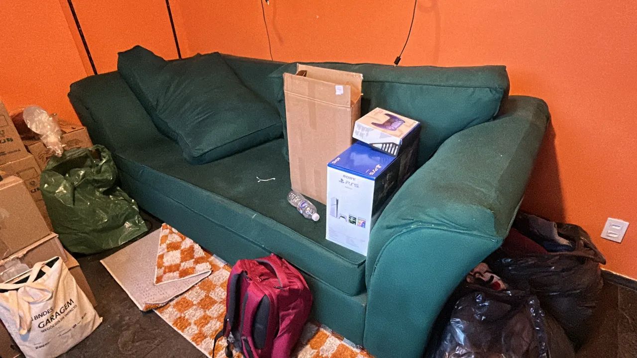 Sofá sob medida com função sofá-cama | Excelente estado - Foto 3