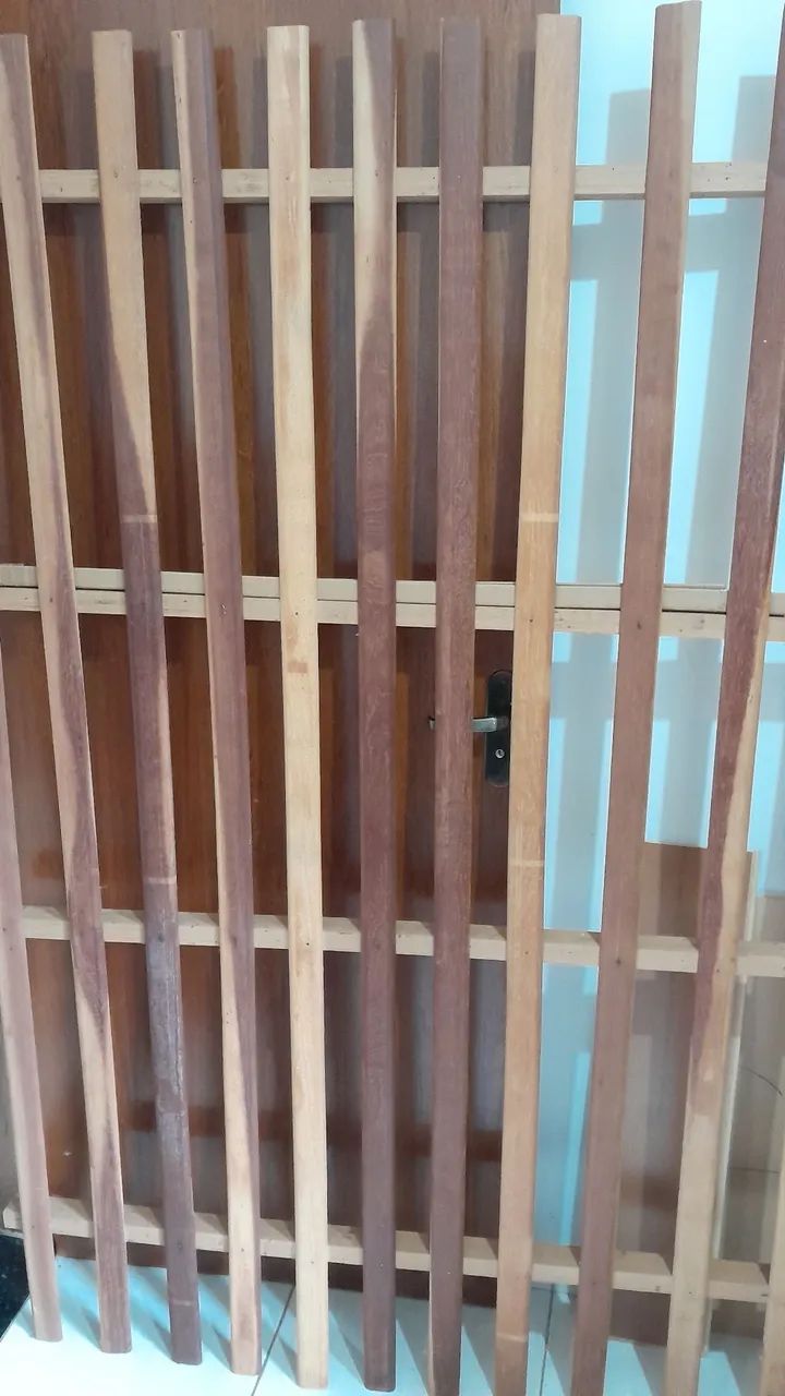 Cama de casal em madeira - Foto 4