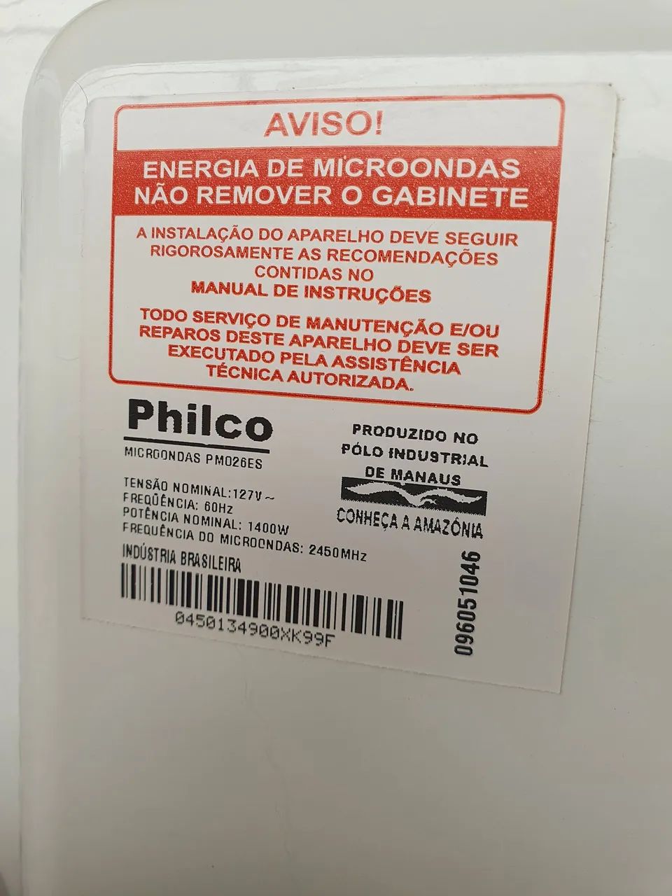 Microondas Philco 26L [defeito] - Foto 4