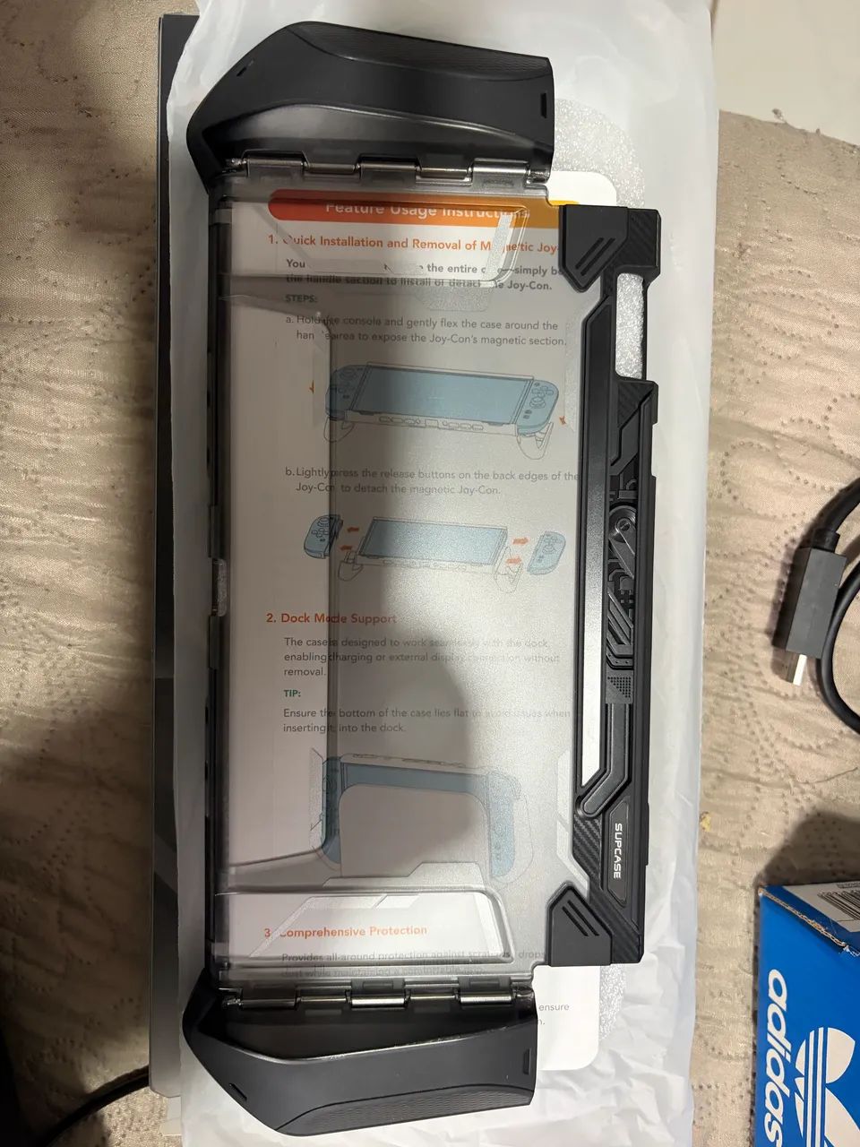 Case proteção Nintendo switch 2 supcase - Foto 2