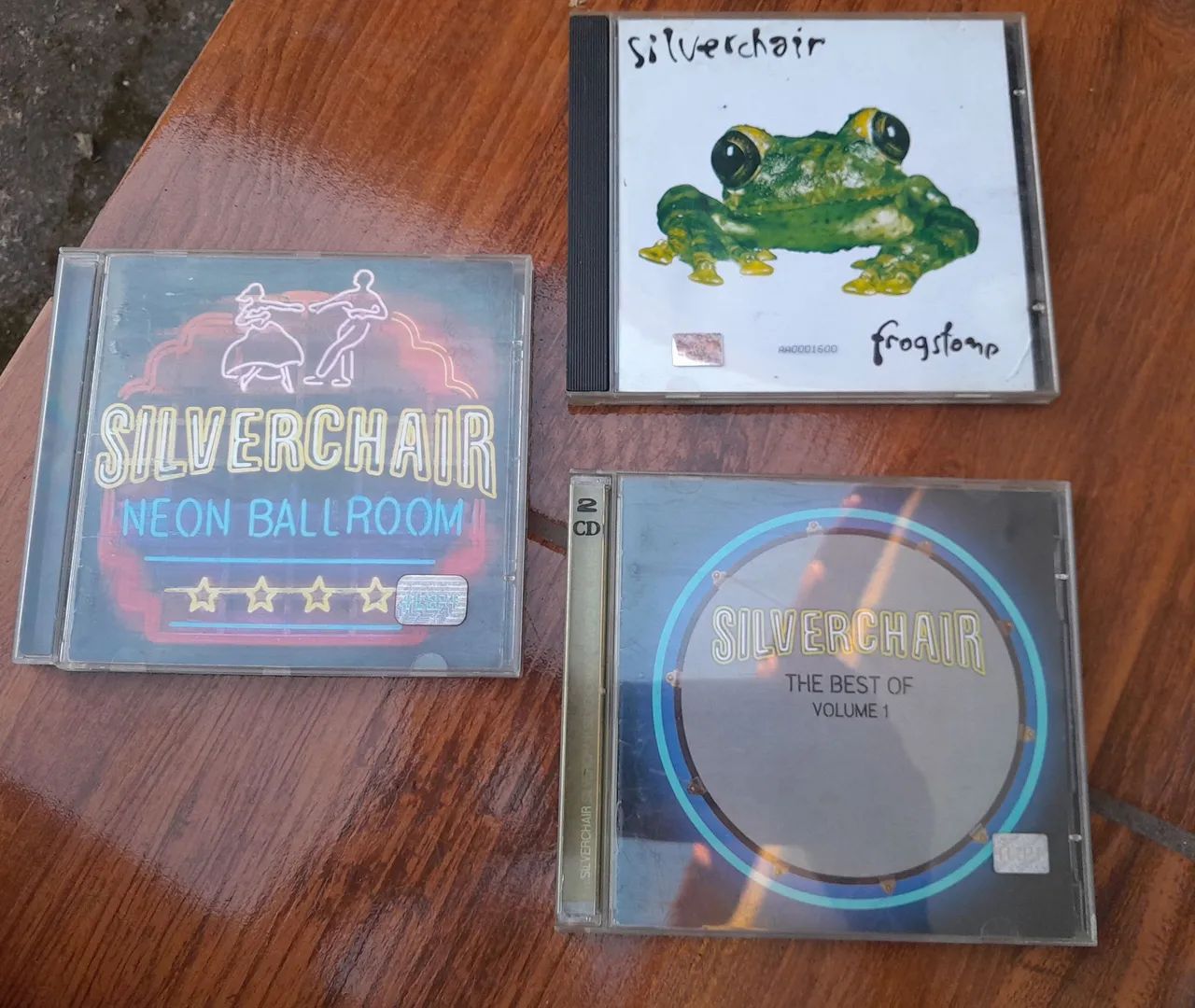 CDS ORIGINAIS DO SILVERCHAIR