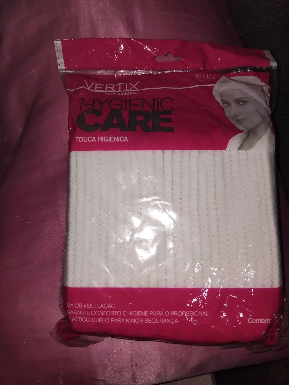 Kit Microbrush Para Cílios E Sobrancelhas + Touca descartável com Elástico TNT.