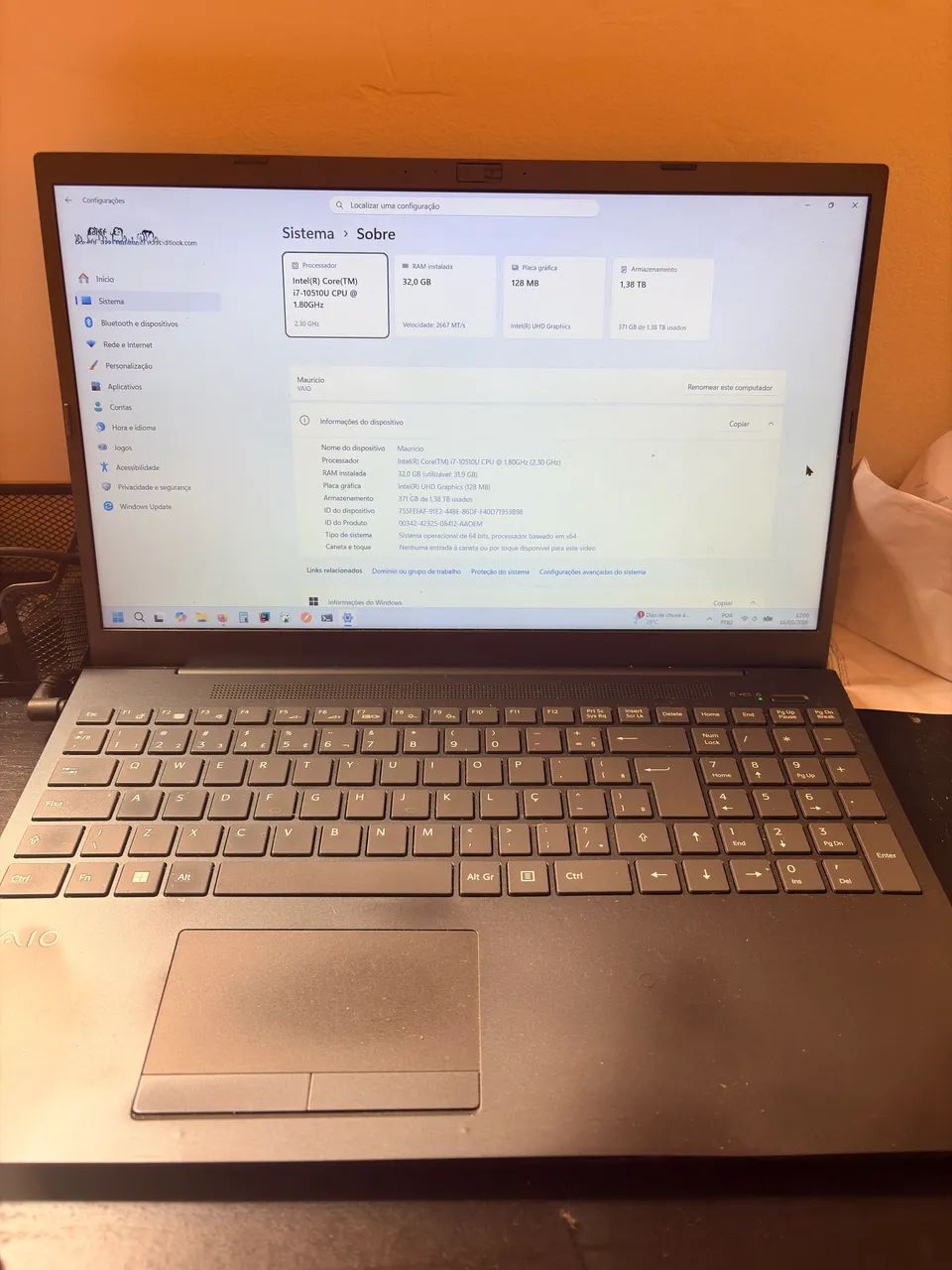 Notebook Vaio i7 32 GB - Foto 4