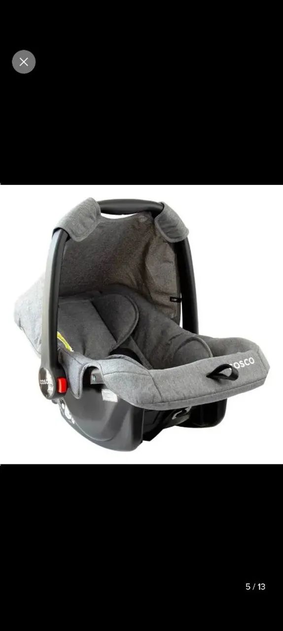 Carrinho posições com Moisés e bebê conforto - Foto 5