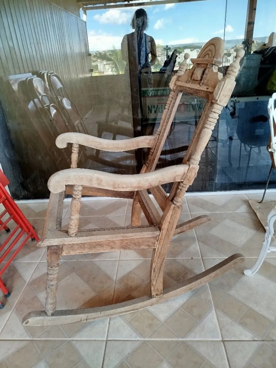 Cadeira de balanço/tenho duas diferentes  - Foto 2